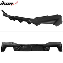 Load image into Gallery viewer, 2017-2020 BMW 5 Series G30 Rear Bumper Lip Diffuser Quad Outlets