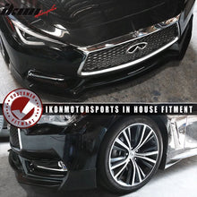 Load image into Gallery viewer, 2017-2020 Infiniti Q60 Coupe S Style Front Bumper Lip - PU