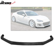 Load image into Gallery viewer, 2017-2020 Subaru BRZ CS Style Unpainted Black Front Bumper Lip PU