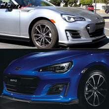 Load image into Gallery viewer, 2017-2020 Subaru BRZ STI Style Black Front Lip Splitter Spoiler PU