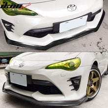 Load image into Gallery viewer, 2017-2020 Toyota 86 CS Style Unpainted Front Bumper Lip Spoiler PU