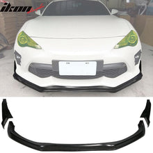 Load image into Gallery viewer, 2017-2020 Toyota 86 CS Style Black Front Bumper Lip Front Winglets PU