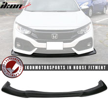 Load image into Gallery viewer, 2017-2021 Honda Civic &amp; Si Front Spoiler GT Style Unpainted Car Lip PU