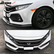 Load image into Gallery viewer, 2017-2021 Honda Civic &amp; Si Front Spoiler GT Style Unpainted Car Lip PU