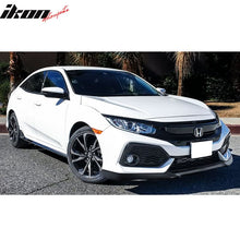 Load image into Gallery viewer, 2017-2021 Honda Civic &amp; Si Front Spoiler GT Style Unpainted Car Lip PU