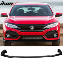 Load image into Gallery viewer, 2017-2021 Honda Civic Si 5DR Type R Style Unpainted Front Bumper Lip