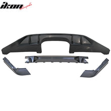 Load image into Gallery viewer, 2017-2021 Honda Civic Hatchback Type R Black Rear Bumper Lip Kit PP