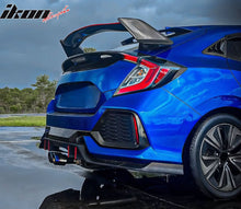 Load image into Gallery viewer, 2017-2021 Honda Civic Hatchback Type R Black Rear Bumper Lip Kit PP
