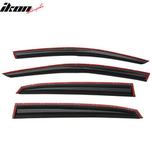 Load image into Gallery viewer, 2017-2021 Honda Civic Hatchback 4PCS Mugen Style Window Visors Acrylic
