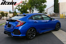 Load image into Gallery viewer, 2017-2021 Honda Civic Hatchback 4PCS Mugen Style Window Visors Acrylic