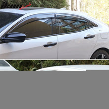 Load image into Gallery viewer, 2017-2021 Honda Civic 10th Gen X HB5 Smoke/Tinted Window Visor Acrylic