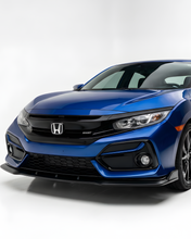 Load image into Gallery viewer, 2017-2021 Honda Civic Hatchback IKON V3 Style Front Bumper Lip PU