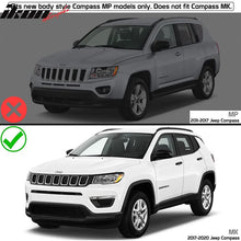 Load image into Gallery viewer, 2017-2023 Jeep Compass OE Style Black Roof Rack Cross Bar Aluminum