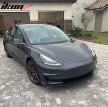 Load image into Gallery viewer, 2017-2023 Tesla Model 3 Carbon Fiber Print IKON Style Fog Light Trims