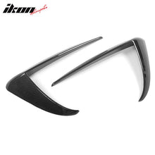 Load image into Gallery viewer, 2017-2023 Tesla Model 3 Carbon Fiber Print IKON Style Fog Light Trims