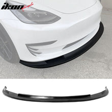 Load image into Gallery viewer, 2017-2023 Tesla Model 3 MDA Style PU Front Bumper Lip Under Spoiler