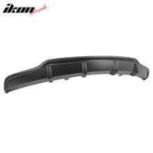 Load image into Gallery viewer, 2017-2023 Tesla Model 3 V Style Rear Diffuser Painted Matte Black ABS