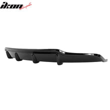 Load image into Gallery viewer, 2017-2023 Tesla Model 3 Rear Bumper Lip Diffuser V Style #PBSB Black