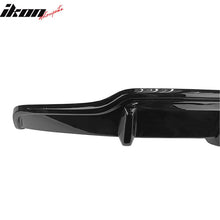 Load image into Gallery viewer, 2017-2023 Tesla Model 3 Rear Bumper Lip Diffuser V Style #PBSB Black