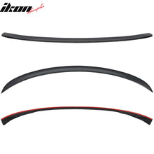 Load image into Gallery viewer, 2017-2023 Tesla Model 3 IKON Style Matte Carbon Fiber Rear Spoiler