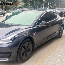 Load image into Gallery viewer, 2017-2024 Tesla Model 3 Smoke Acrylic Window Visors Deflectors 4PCS