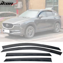 Load image into Gallery viewer, 2017-2025 Mazda CX5 Slim Style Smoke Tinted Window Visor Polycarbonate