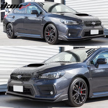 Load image into Gallery viewer, 2018-2021 Subaru WRX STI S207 Style Unpainted Front Bumper Lip Spoiler