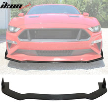 Load image into Gallery viewer, 2018-2023 Ford Mustang EcoBoost GT IKON Front Bumper Lip Spoiler PU