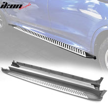 Load image into Gallery viewer, 2018-2024 BMW X3 G01 Black Silver Running Boards Side Step Bars Pair