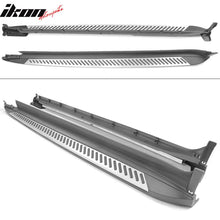 Load image into Gallery viewer, 2018-2024 BMW X3 G01 Black Silver Running Boards Side Step Bars Pair