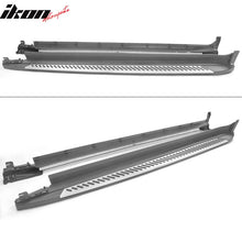 Load image into Gallery viewer, 2018-2024 BMW X3 G01 Black Silver Running Boards Side Step Bars Pair