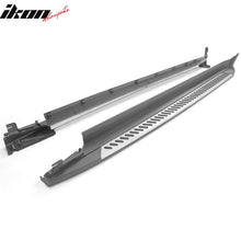 Load image into Gallery viewer, 2018-2024 BMW X3 G01 Black Silver Running Boards Side Step Bars Pair