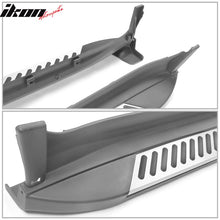 Load image into Gallery viewer, 2018-2024 BMW X3 G01 Black Silver Running Boards Side Step Bars Pair