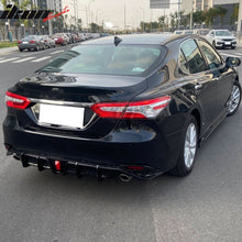 Load image into Gallery viewer, 2018-2024 Toyota Camry LE XLE Gloss Black Rear Bumper Diffuser Lip PP