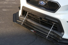 Load image into Gallery viewer, Subaru WRX/ STI Carbon Fiber Wind Splitter w/ Rods 2018-2021 (APR Performance Lip)