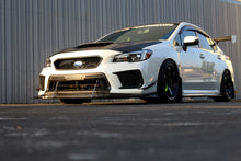 Load image into Gallery viewer, Subaru WRX/ STI Carbon Fiber Wind Splitter w/ Rods 2018-2021 (APR Performance Lip)