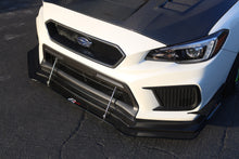 Load image into Gallery viewer, Subaru WRX/ STI Carbon Fiber Wind Splitter w/ Rods 2018-2021 (APR Performance Lip)
