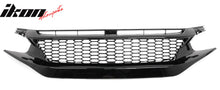 Load image into Gallery viewer, 2019-2021 Honda Civic Gloss Black Honeycomb Front Upper Grille ABS
