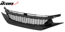 Load image into Gallery viewer, 2019-2021 Honda Civic Gloss Black Honeycomb Front Upper Grille ABS
