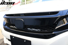 Load image into Gallery viewer, 2019-2021 Honda Civic Sedan Coupe Gloss Black Front Grille Eyebrows