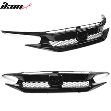 Load image into Gallery viewer, 2019-2021 Honda Civic Sedan Coupe Gloss Black Front Grille Eyebrows
