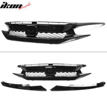 Load image into Gallery viewer, 2019-2021 Honda Civic Sedan Coupe Gloss Black Front Grille Eyebrows