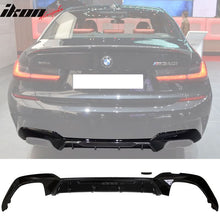 Load image into Gallery viewer, 2019-2022 BMW G20 3 Series M340 Style Rear Bumper Lip w/ Square Tip