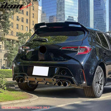 Load image into Gallery viewer, 2019-2022 Toyota Corolla 5DR TS Style Rear Lip Diffuser Aprons ABS