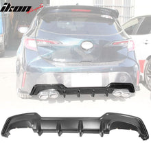 Load image into Gallery viewer, 2019-2022 Toyota Corolla T Style Unpainted Rear Bumper Diffuser ABS