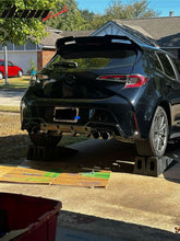 Load image into Gallery viewer, 2019-2022 Toyota Corolla TS Style Painted #218 Black Rear Diffuser ABS