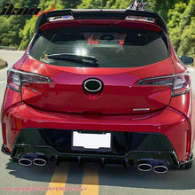 Load image into Gallery viewer, 2019-2022 Toyota Corolla TS Style Painted #218 Black Rear Diffuser ABS