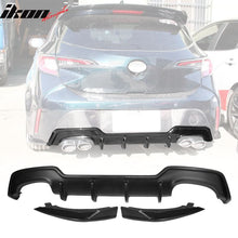 Load image into Gallery viewer, 2019-2022 Toyota Corolla Hatchback E210 Rear Diffuser Bumper Splitter