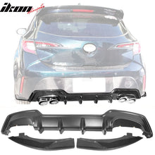 Load image into Gallery viewer, 2019-2022 Toyota Corolla Hatchback E210 Rear Diffuser Bumper Splitter