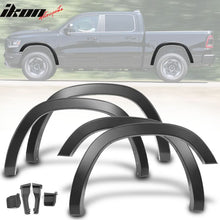 Load image into Gallery viewer, 2019-2025 Dodge Ram 1500 Standard Bed Matte Black Fender Flares 4PCS